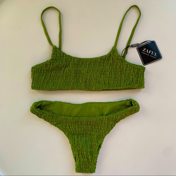 *SOLD* Zaful smocked bikini